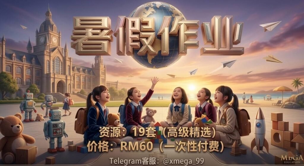 暑假：作业学习mega档案资源（Telegram 永久群）